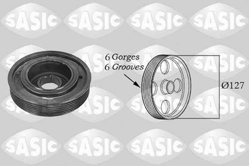 Sasic 5150 K60 Riemenscheibe, Kurbelwelle von Sasic