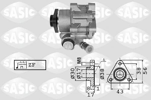 Sasic 7076058 Pumpe Servolenkung von Sasic