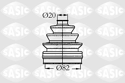 Sasic Faltenbalgsatz für Antriebswelle, 2933833 von Sasic