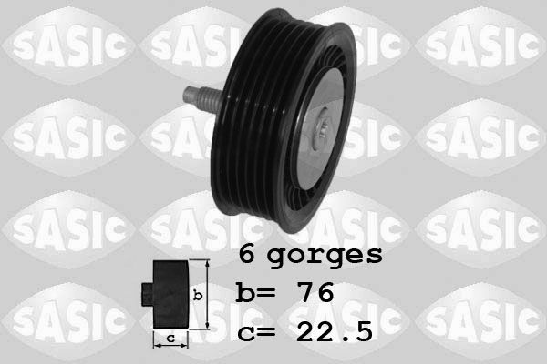 Umlenk-/Führungsrolle, Keilrippenriemen Sasic 1624058 von Sasic