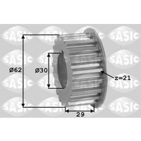 Zahnrad, Kurbelwelle SASIC SAS1600001 von Sasic