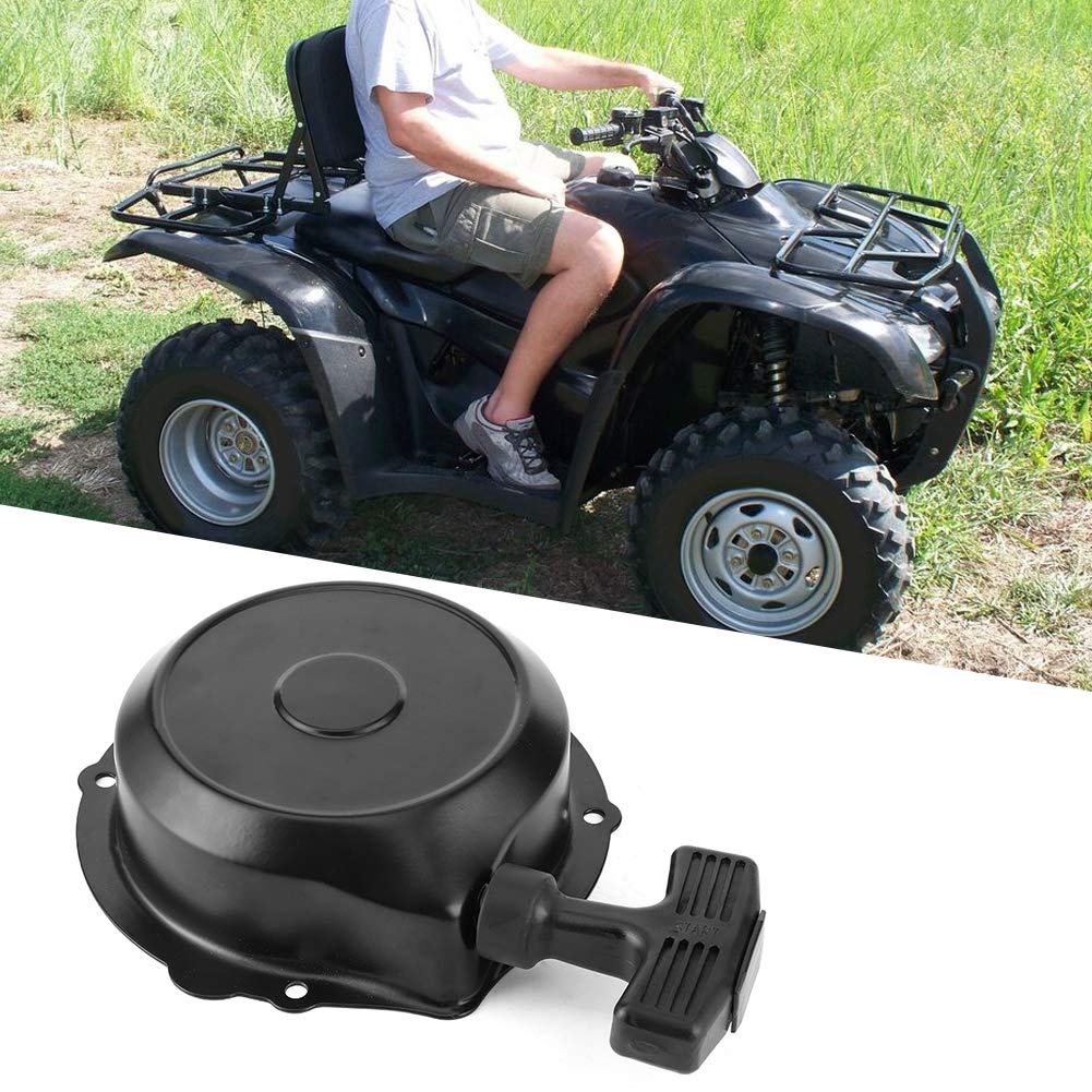 Rückstoßstarter, 5GH-15710-10-00 Rugged Black 5UH-15710-00-00 Ersatz für Kodiak 400 4x4 2000-2006 für ATV von SatcOp