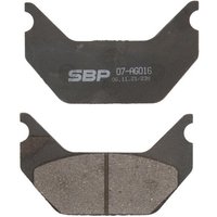 Bremsbelagsatz SBP 07-AG016 von Sbp