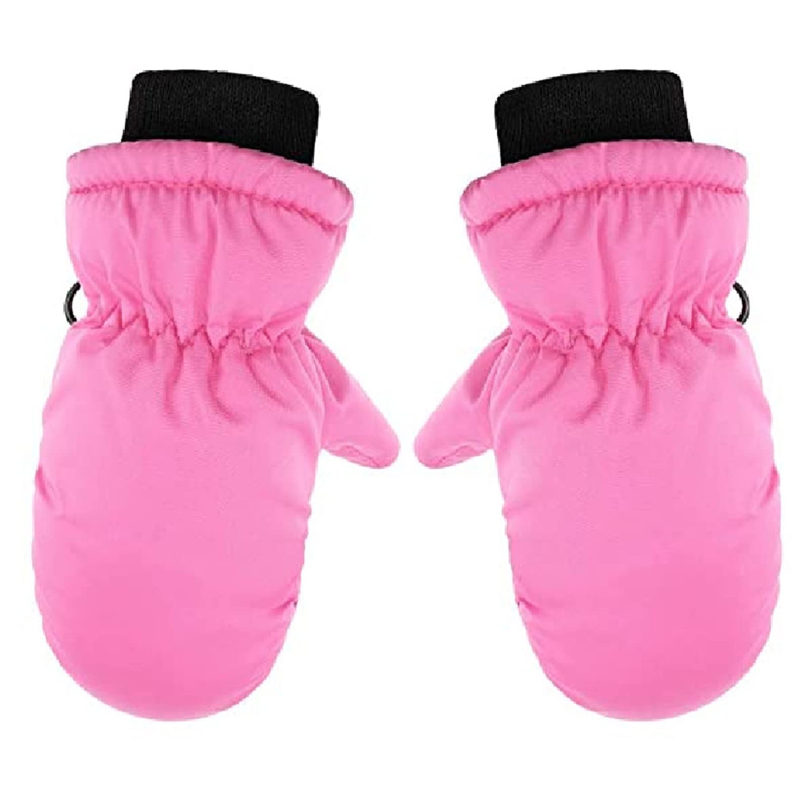 Sbyhbhyds Kinder Skihandschuhe Winter Jungen Mädchen Handschuhe,Weihnachten Wasserdicht Winddichtem Fausthandschuhe Dicke Wärmende Skifäustlinge für 1-8 Jahre,Schneehandschuhe Winterhandschuhe(Rosa) von Sbyhbhyds