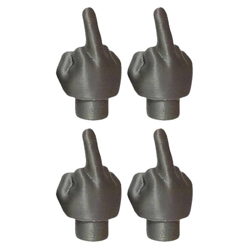 4 stücke Mittelfinger Caps Lustige Streich Mittelfinger Reifen Caps Staubdicht Universal Stem Rad Auto Reifen Abdeckungen Reifen von Sbyzm