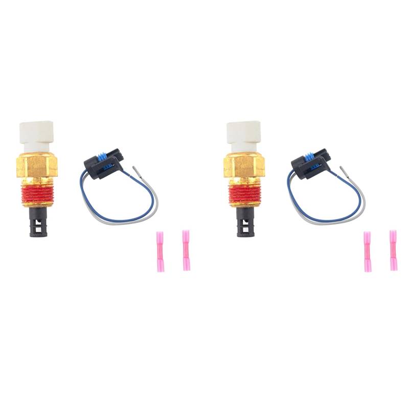 Scalewbin 2X Ansauglufttemperatursensor IAT MAT ACT Kit für S15 S15 Syclone Typhoon 25036751 25037225 von Scalewbin