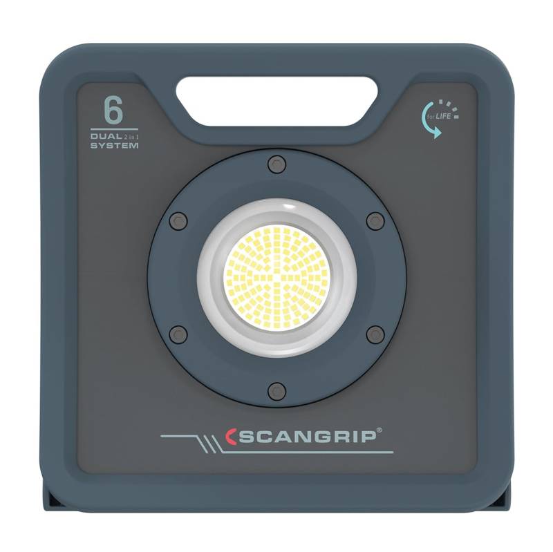 Scangrip LED-Bauleuchte für Life Nova 6 C+R 6000lm von Scangrip