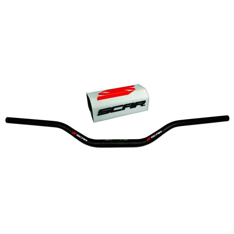 Handlebar O2 High Bk/Wh von Scar