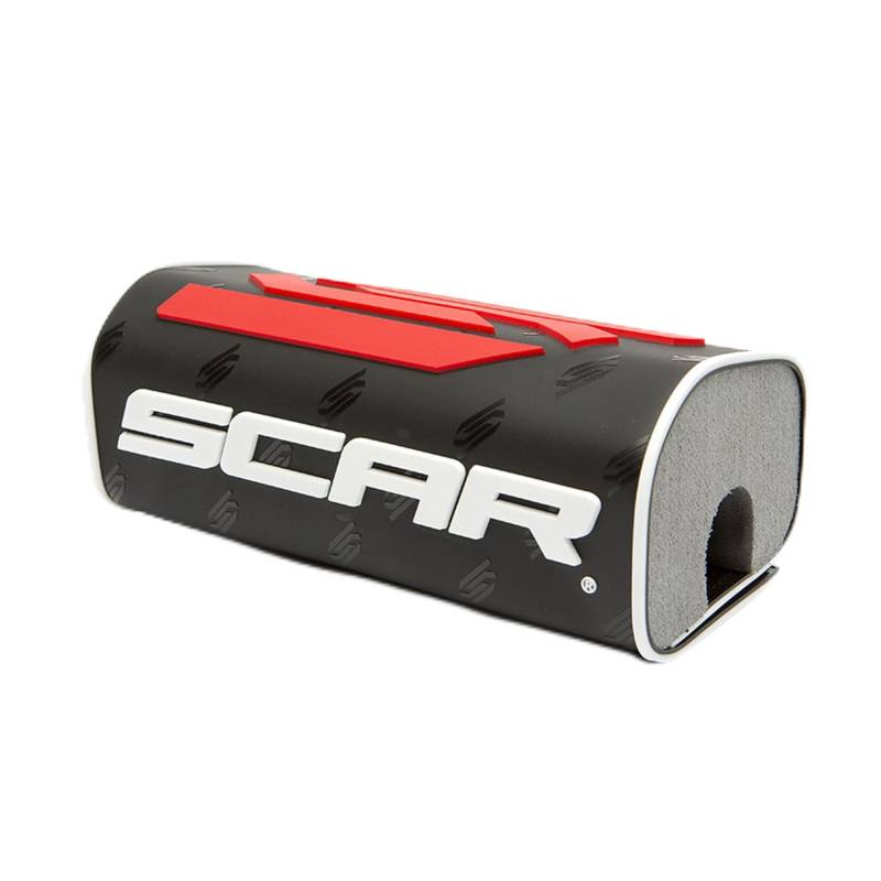 SCAR Lenkerpolster Lenker ohne Mittelstrebe moto cross quad dirt bike Enduro - Schwarz von SCAR