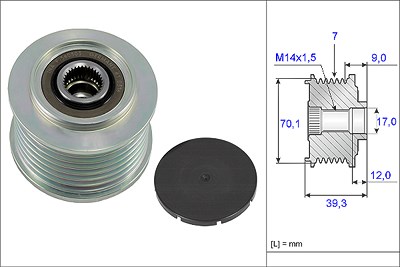 Schaeffler Ina Generatorfreilauf [Hersteller-Nr. 535021410] für Honda von Schaeffler INA