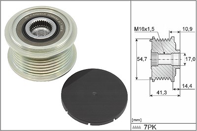 Schaeffler Ina Generatorfreilauf [Hersteller-Nr. 535035110] für Fiat, Iveco von Schaeffler INA