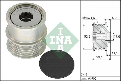 Schaeffler Ina Generatorfreilauf [Hersteller-Nr. 535036310] für Audi, Cupra, Seat, Skoda, VW von Schaeffler INA