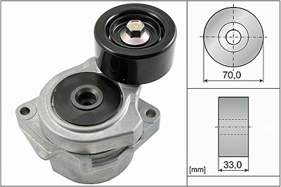 Schaeffler Ina Spannarm, Keilrippenriemen [Hersteller-Nr. 534053610] für Honda von Schaeffler INA