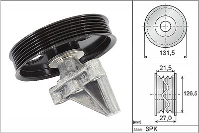 Schaeffler Ina Umlenk-/Führungsrolle, Keilrippenriemen [Hersteller-Nr. 532035410] für Dacia, Nissan, Renault von Schaeffler INA