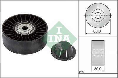 Schaeffler Ina Umlenk-/Führungsrolle, Keilrippenriemen [Hersteller-Nr. 532092010] für Hyundai, Kia von Schaeffler INA