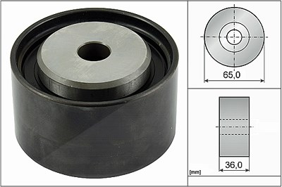 Schaeffler Ina Umlenk-/Führungsrolle, Zahnriemen [Hersteller-Nr. 532014120] für Citroën, Fiat, Lancia, Peugeot, Renault von Schaeffler INA