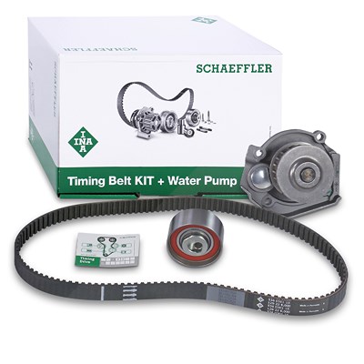 Schaeffler Ina Wasserpumpe + Zahnriemensatz [Hersteller-Nr. 530046230] für Lancia, Zastava, Fiat, Alfa Romeo, Ford von Schaeffler INA