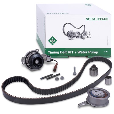 Schaeffler Ina Wasserpumpe + Zahnriemensatz [Hersteller-Nr. 530065030] für Audi, Seat, Skoda, VW von Schaeffler INA