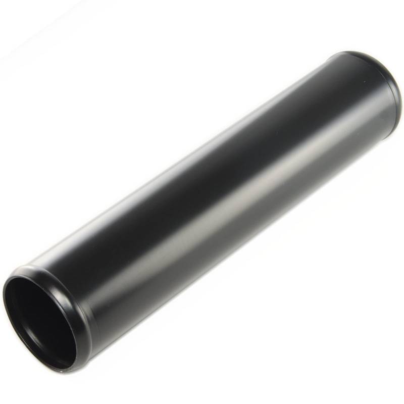 Schlauchland 20cm Alu-Rohr AD 16mm SCHWARZ ***** auch in BLAU oder ROT ***Alurohr Aluminiumrohr Aluminum Pipe Turborohr Ladeluftkühler Turbo von Schlauchland