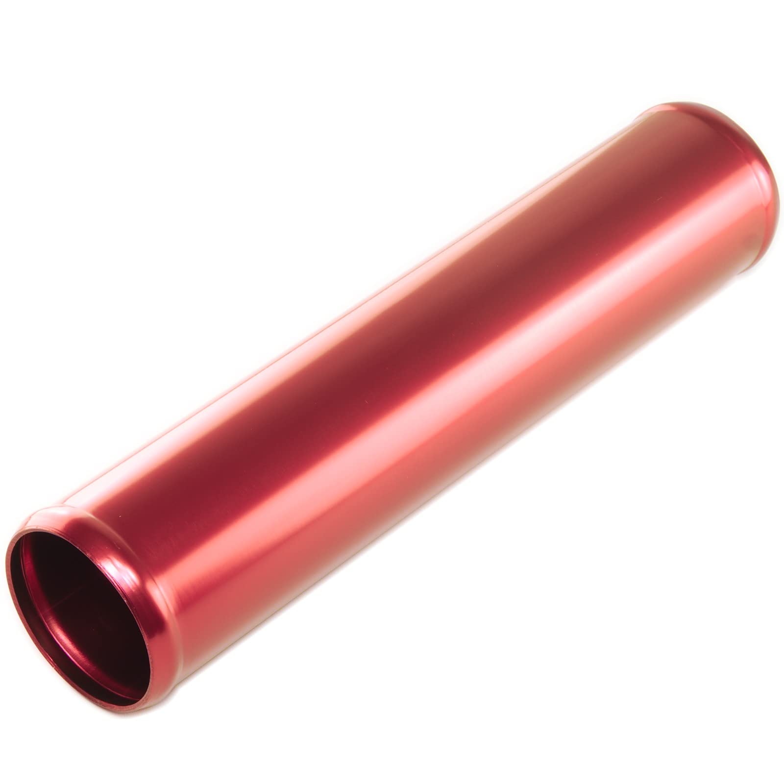 Schlauchland 20cm Alu-Rohr AD 22mm ROT ***** auch in BLAU oder SCHWARZ ***Alurohr Aluminiumrohr Aluminum Pipe Turborohr Ladeluftkühler Turbo von Schlauchland