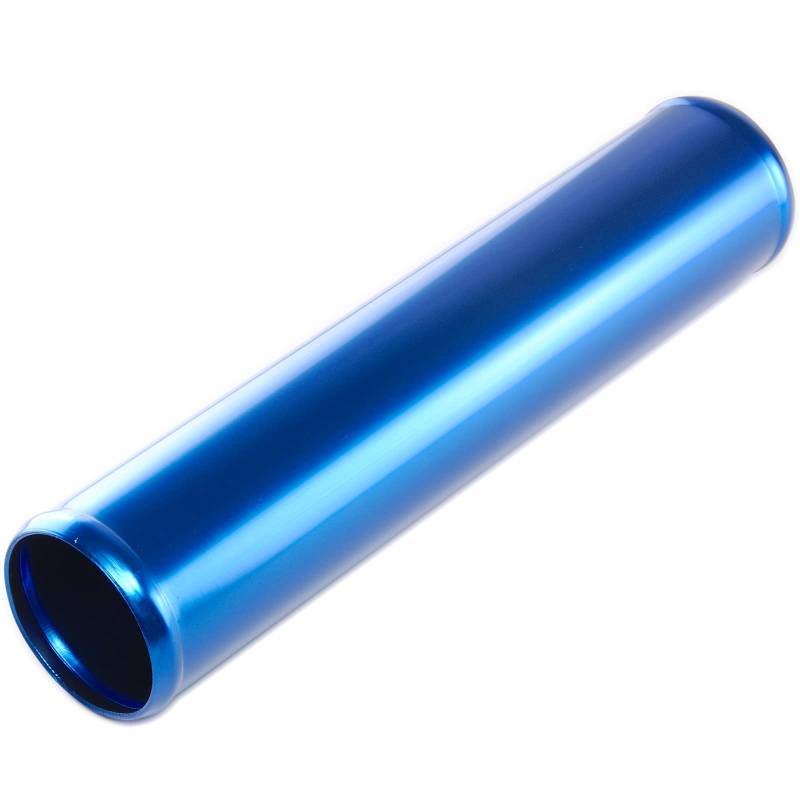 Schlauchland 30cm Alu-Rohr AD 28mm BLAU ***** auch in ROT oder SCHWARZ ***Alurohr Aluminiumrohr Aluminum Pipe Turborohr Ladeluftkühler Turbo von Schlauchland