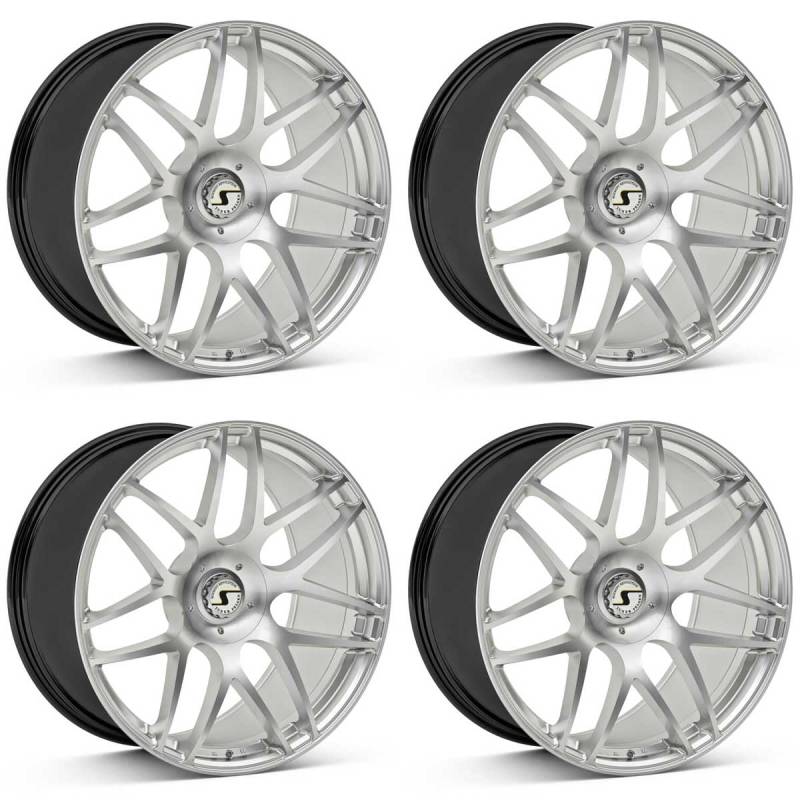 4x Schmidt Felgen Gambit 9.0Jx21 ET34 5x120 Highgloss Silber kompatibel mit Opel Insignia A, Insignia B GSI Typ Z-B von Schmidt Revolution