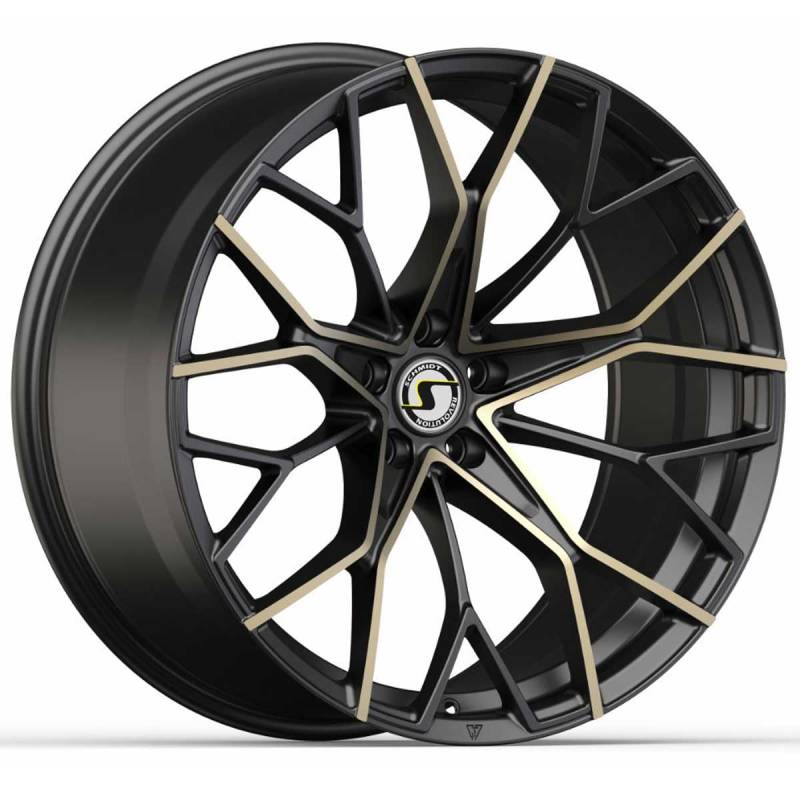 Schmidt Felge KYAN 10.0Jx21 ET11 5x112 SatinBlack Bronze kompatibel mit BMW M M3 G80/ G81 von Schmidt Revolution