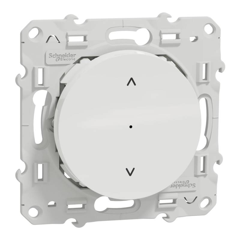 Schneider Electric S520567W Wiser Odace Rollladenschalter, 4 A, Zigbee, Weiß von Schneider Electric