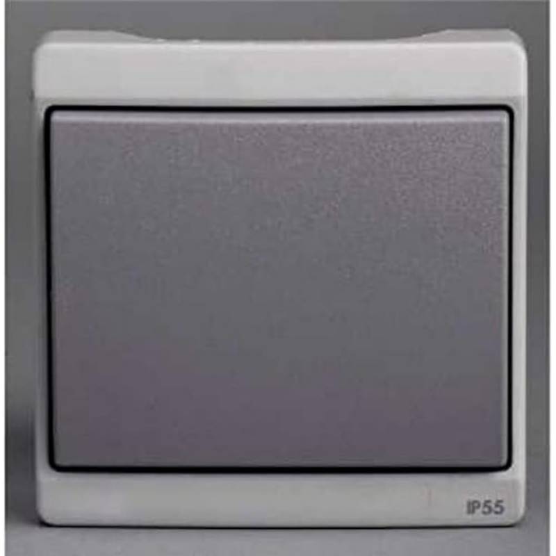 Schneider Electric enn34026 Push Symbol Ringer IP44, grau von Schneider Electric