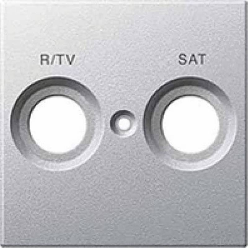 Schneider Electric mtn299260 Caratula Toma r-tv/SAT, Aluminium von Schneider Electric