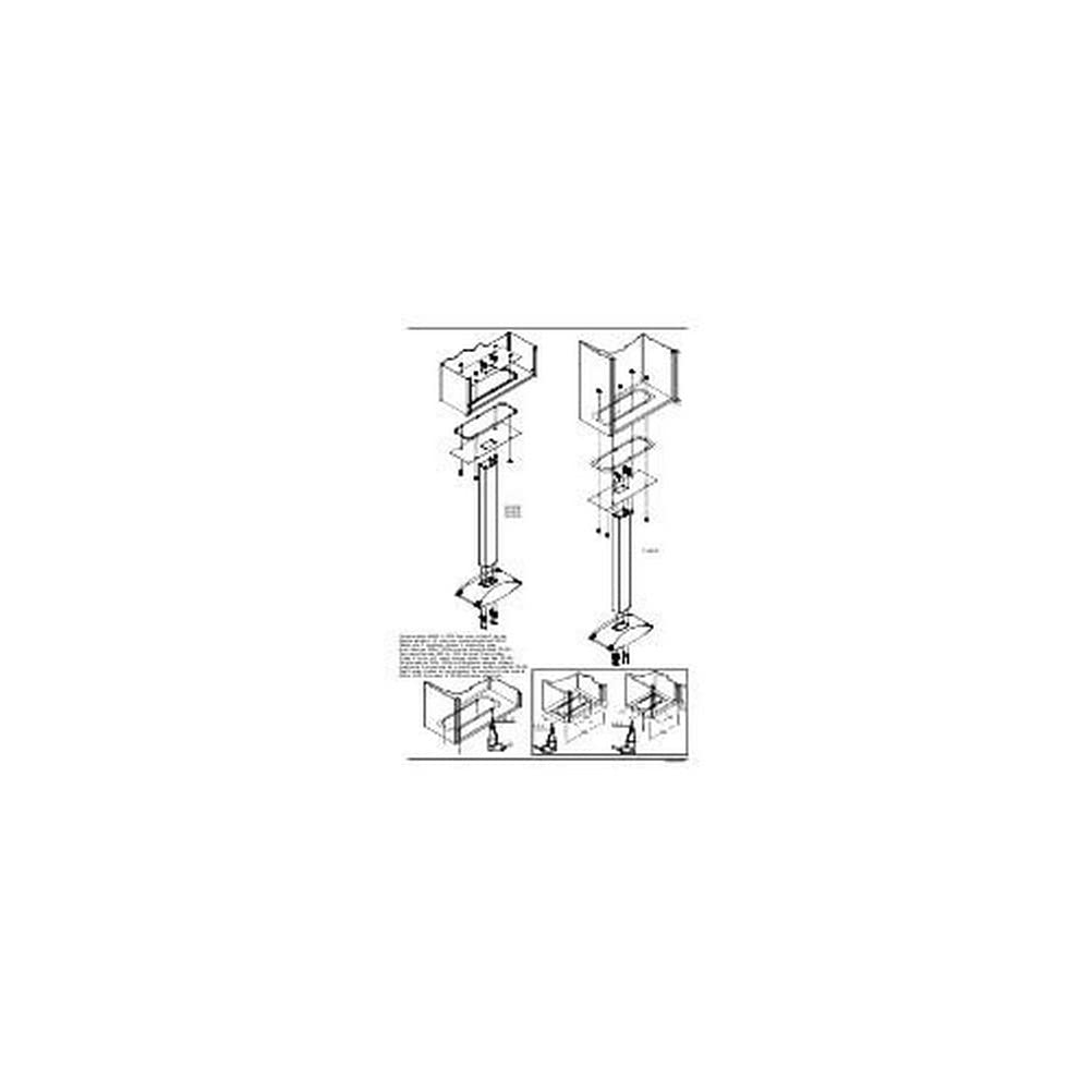 Schneider Electric nsychcoa Adapter, RAL7035 Für Schränke, oben CRN Typ A. von Schneider Electric