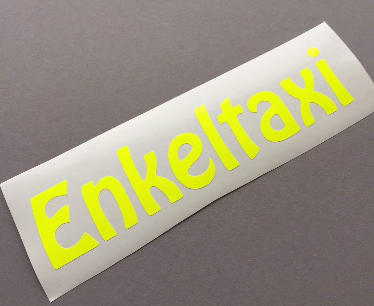 Enkeltaxi NEON GELB Auto Aufkleber Tuning Sticker bomb Dub JDM Shocker dapper illest von Schönheits Shop