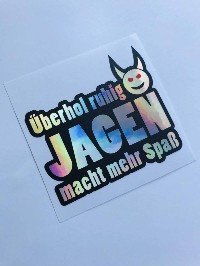 Schönheits Shop Überhol ruhig Jagen Oilslick Autoaufkleber Flip Flop Tuning Sticker Decal Dapper Illest Aufkleber Shocker von Schönheits Shop