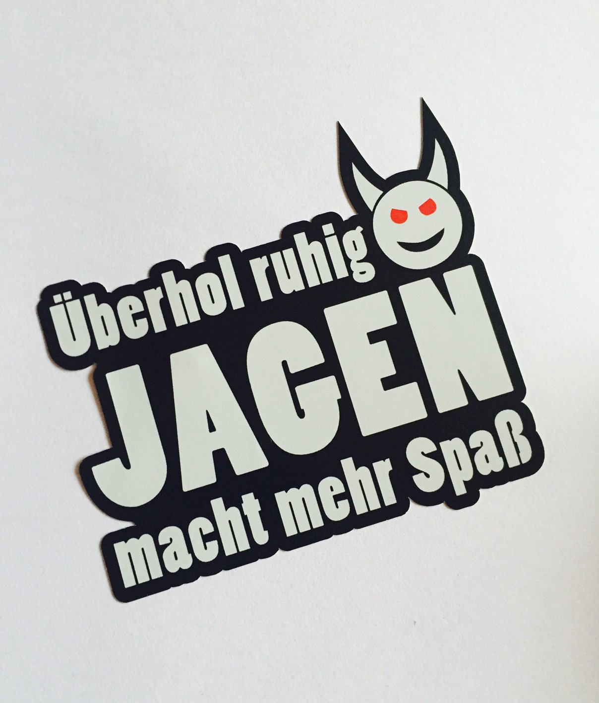 Überhol ruhig Jagen Auto Aufkleber Auto JDM Tuning OEM DUB Decal Stickerbomb von Schönheits Shop