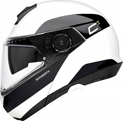 Schuberth C4 Pro Fragment, Klapphelm - Weiß/Schwarz - XS (52/53) von Schuberth