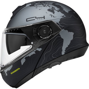 Schuberth C4 Pro Magnitudo Black Klapphelm Matt Schwarz Anthrazit von Schuberth