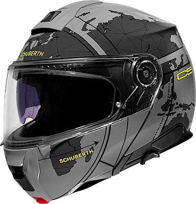 Schuberth C5 Globe, Klapphelm - Hellgrau/Dunkelgrau - XXL (62/63) von Schuberth