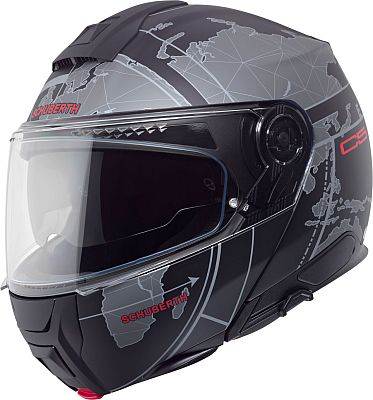 Schuberth C5 Globe, Klapphelm - Matt Schwarz/Grau - L (58/59) von Schuberth