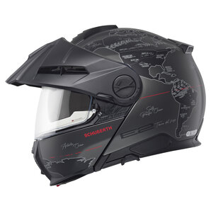 Schuberth E2 Atlas Klapphelm Matt Schwarz Anthrazit von Schuberth