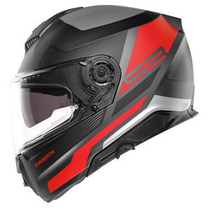 Schuberth S3 Daytona Anthracite Integralhelm Matt Schwarz Rot Anthrazit von Schuberth