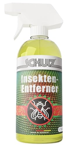 Schulz Insektenentferner - Schnelle und schonende Reinigung von hartnäckigen Insektenverschmutzungen (500 ml) von Schulz