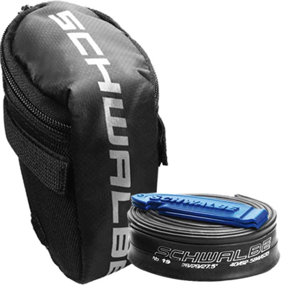 Schwalbe Satteltasche 28 Zoll - Schwarz, Weich, Fahrradtasche, Sitzmontage von Schwalbe