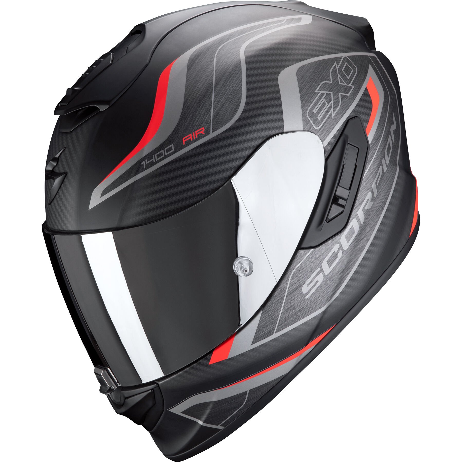 Scorpion EXO 1400 Air Attune matt black/red graphic L von Scorpion EXO