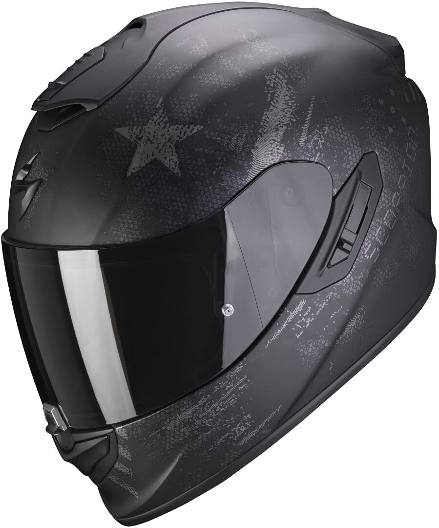 EXO-1400 AIR ASIO Matt Black-Silver S von Scorpion