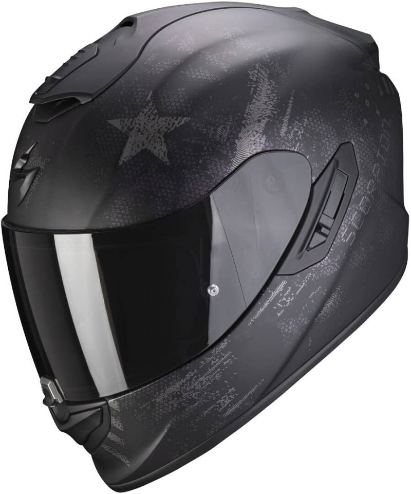 EXO-1400 AIR ASIO Matt Black-Silver S von ScorpionEXO