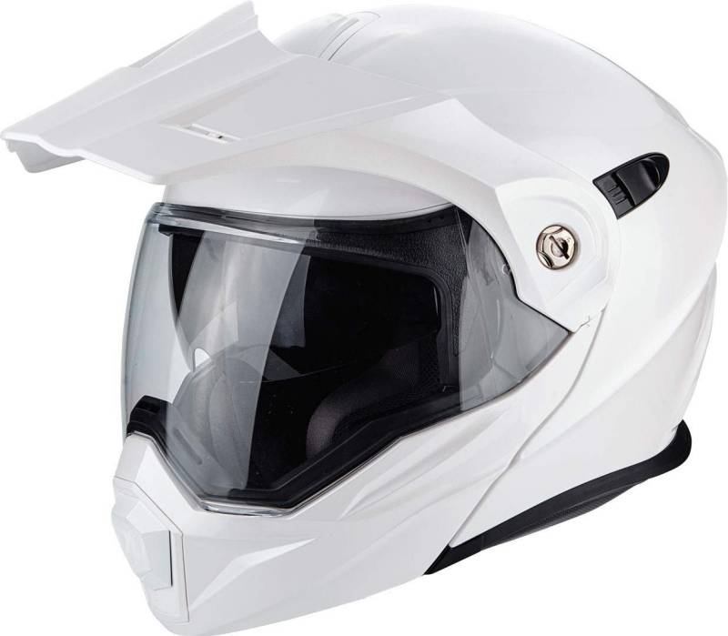 Scorpion ADX-1 Motorradhelm, S, Perlweiß von Scorpion