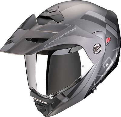 Scorpion ADX-2 Galane, Klapphelm - Matt Schwarz/Silber - XXL von Scorpion