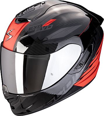 Scorpion EXO-1400 Evo Air II Luma, Integralhelm - Schwarz/Rot - L von Scorpion