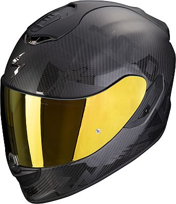 Scorpion EXO-1400 Evo Carbon Air Cerebro, Integralhelm - Schwarz - XXL von Scorpion