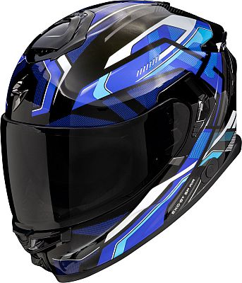 Scorpion EXO-GT SP Air Augusta, Integralhelm - Schwarz/Grau/Blau - XL von Scorpion